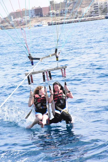 رحلة الباراشوت في الغردقة | Parasailing in Hurghada 