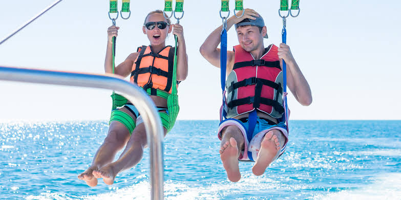 رحلة الباراشوت في الغردقة | Parasailing in Hurghada 